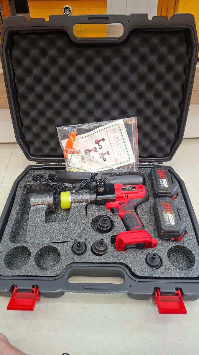 Máy đột lỗ dùng pin cd-35